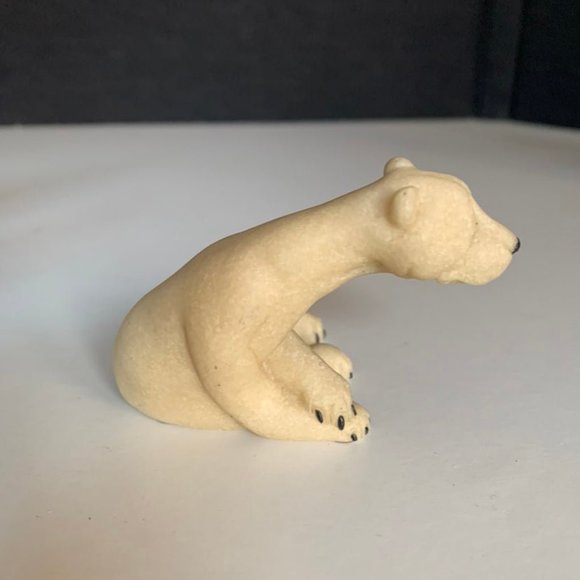 Quarry Critters Pam Polar Bear Cream 2000 Second Natural Design Collectible. - Picture 3 of 8